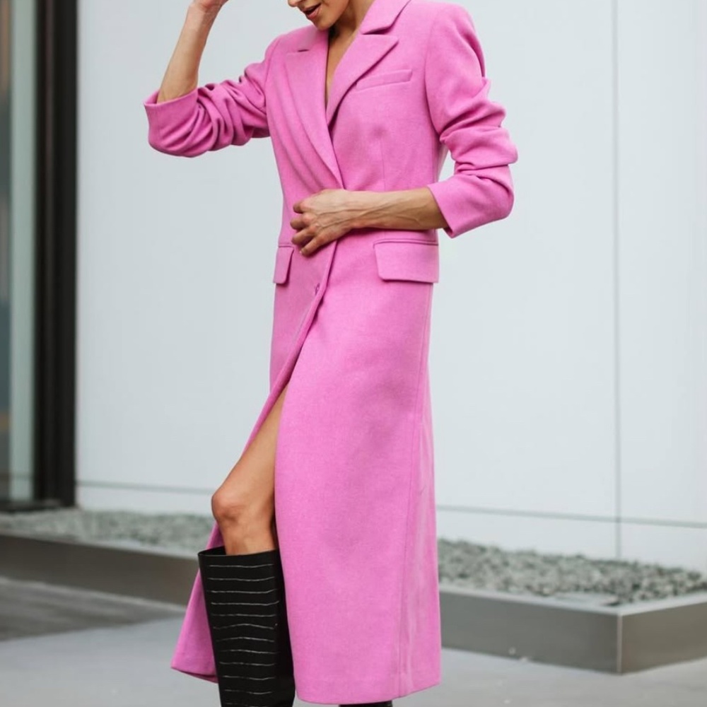 Gianni Bini Pink Coat Size 8